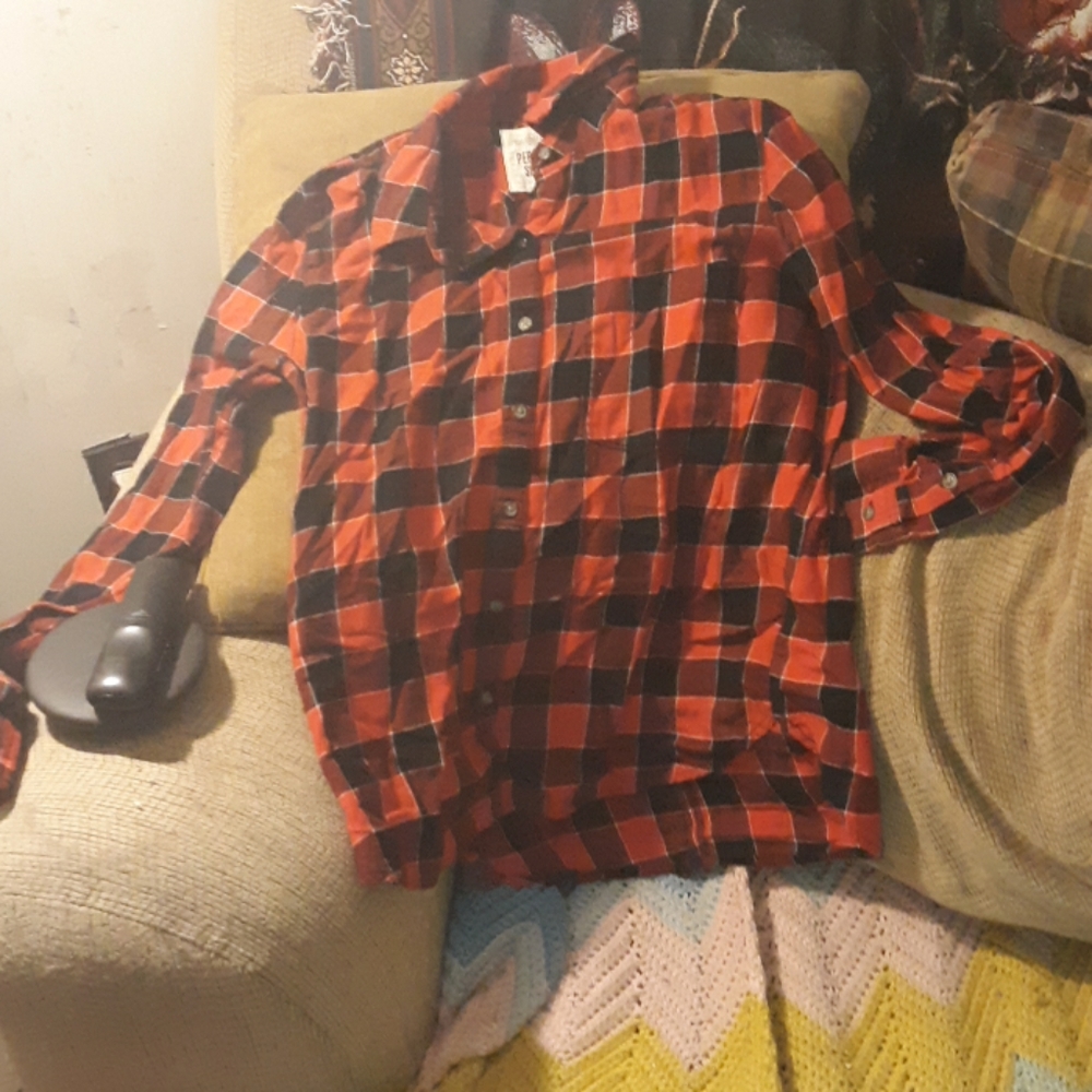 Long sleeve flannel shirt